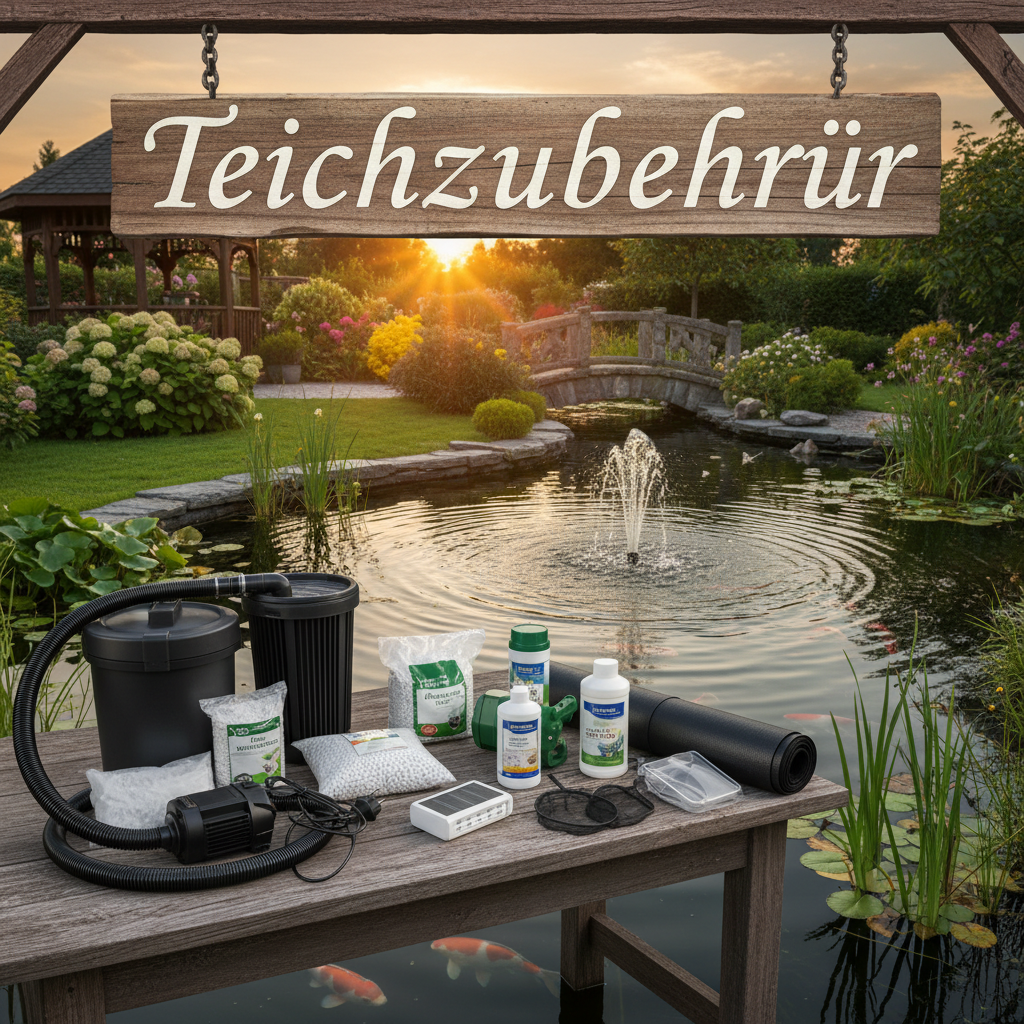 Verschiedene Artikel für Teichzubehör