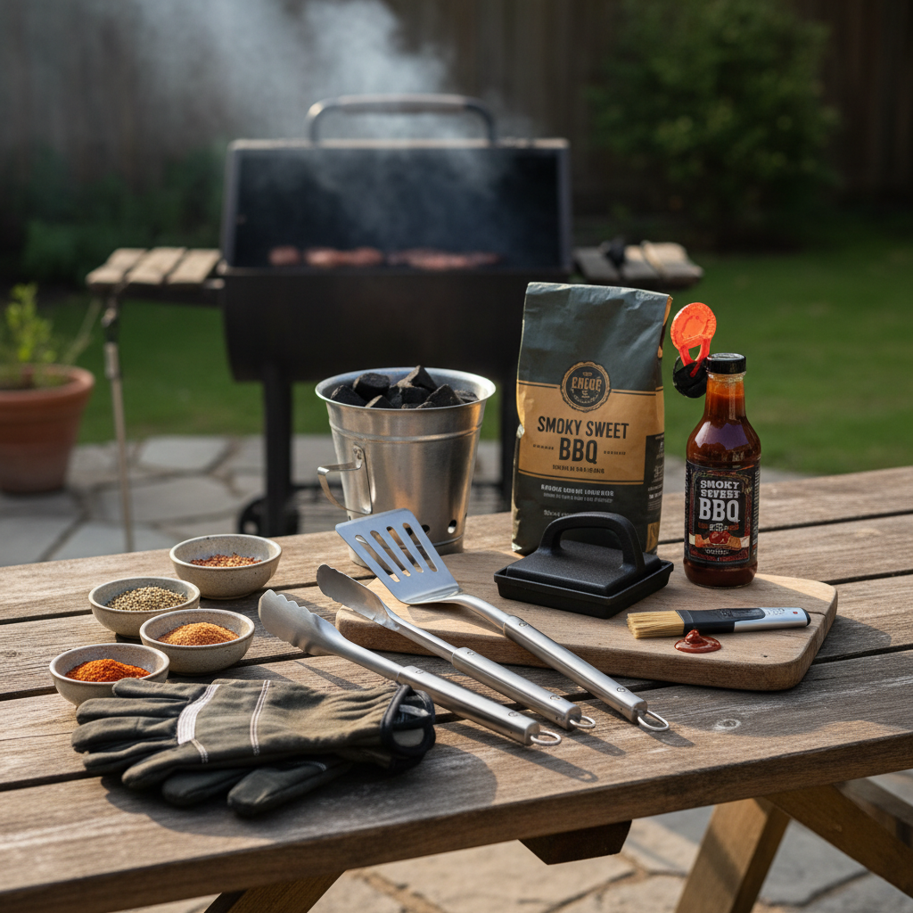 Verschiedenes Grillzubehör für das perfekte BBQ